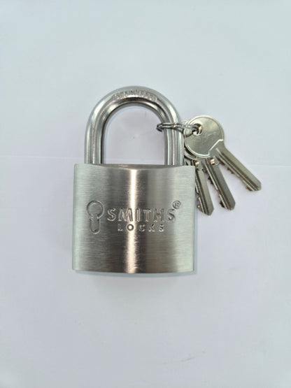 Smiths Locks Stainless Steel Padlock