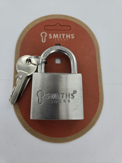 Smiths Locks Stainless Steel Padlock