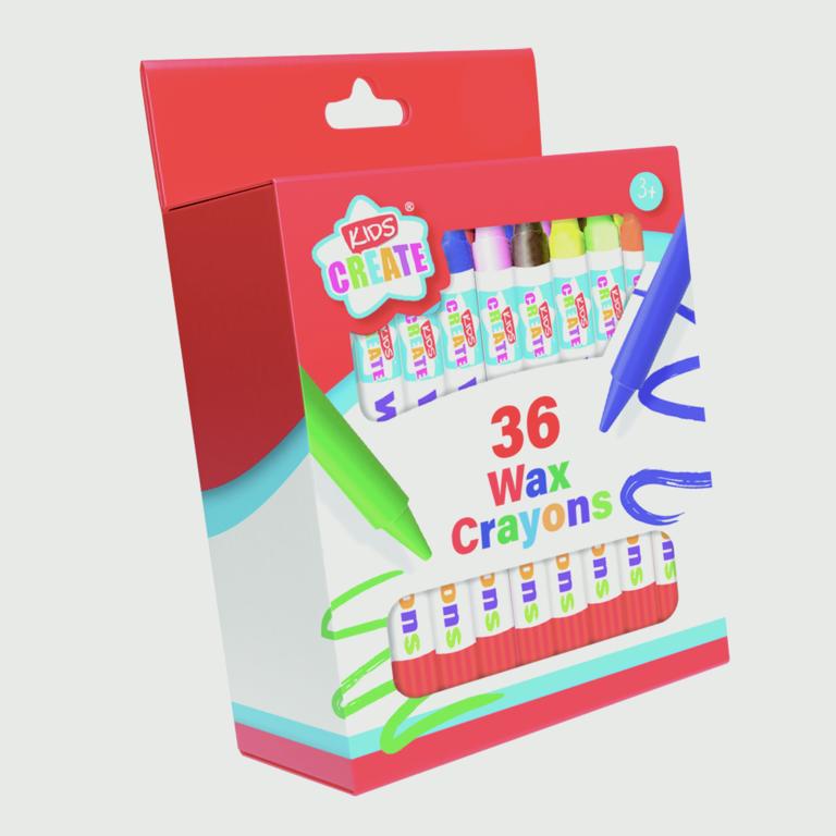 I G Design Act Wax Crayons