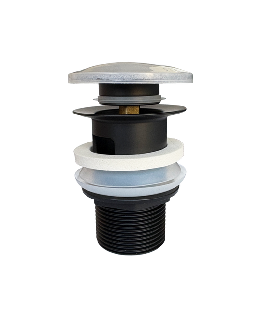 Securplumb Basin Waste Matt Black 32mm