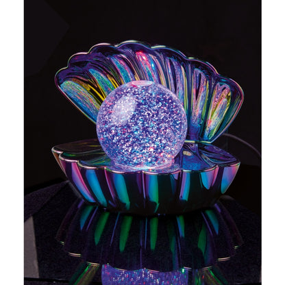 Premier Clam Shell Water Spinner LED Assorted 18cm