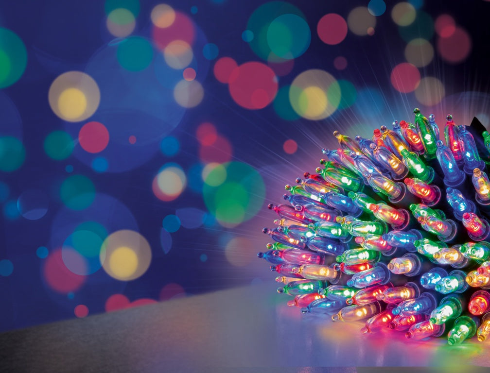 Premier Multi Action Fairy Cap Light String 300 Multi Coloured LEDs