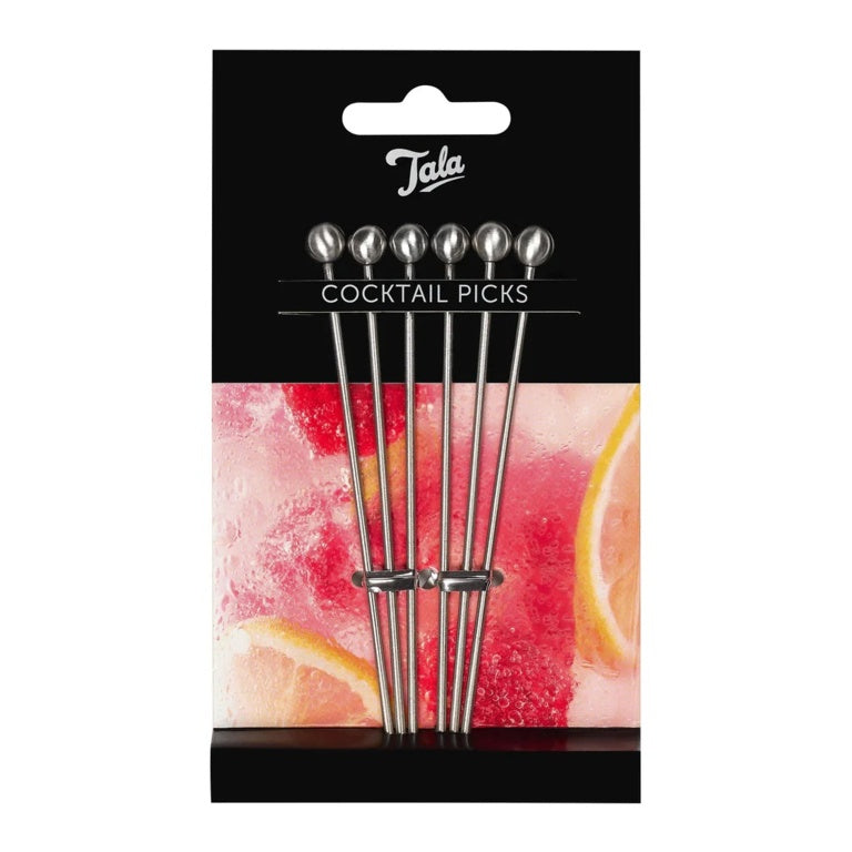 Tala Stainless Steel 6 Cocktail Picks