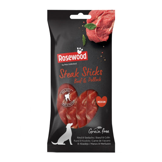 Steak Sticks Beef & Pollock Dog Treats