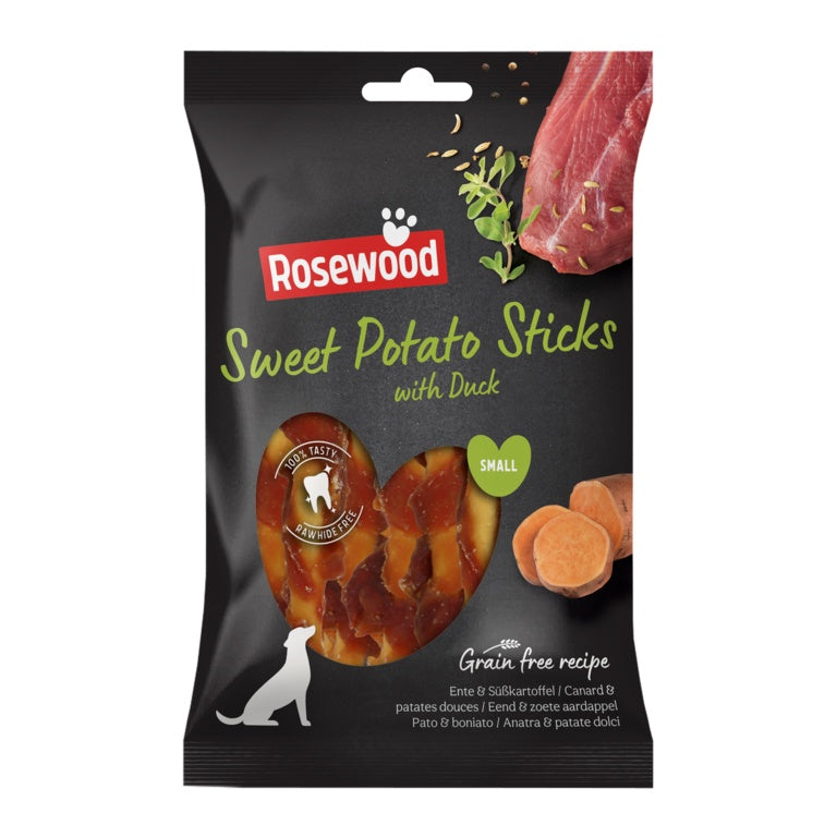 Duck Wrapped Sweet Potato Sticks