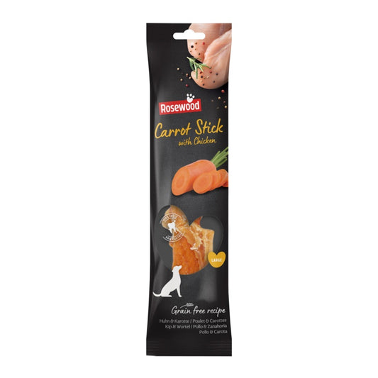 Giant Chicken Wrapped Carrot Stick