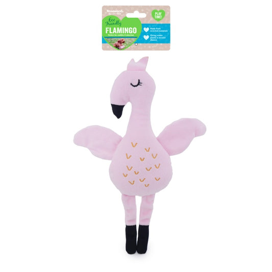Eco Friendly Flamingo Dog Toy