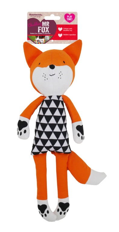 Mr Fox Dog Toy