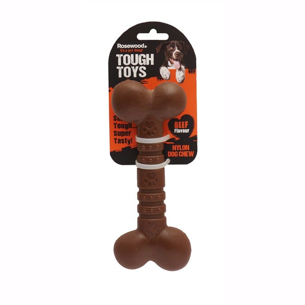 Nylon Beef Bone Dog Toy