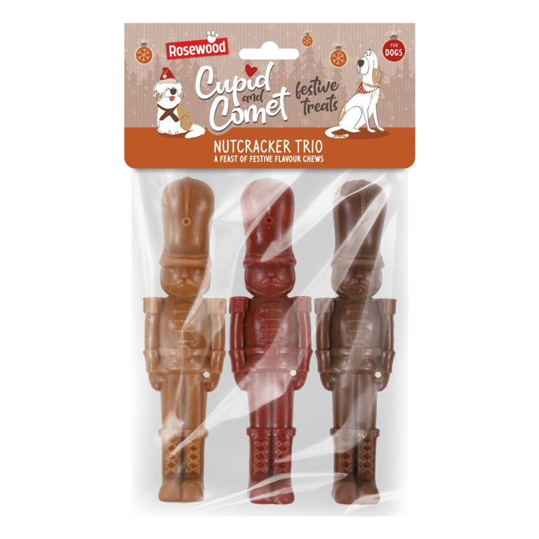 Nutcracker Trio Dog Treats