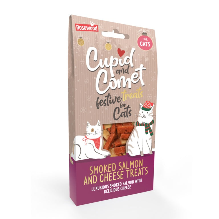 Smoked Salmon & Cheese Cat Treats
