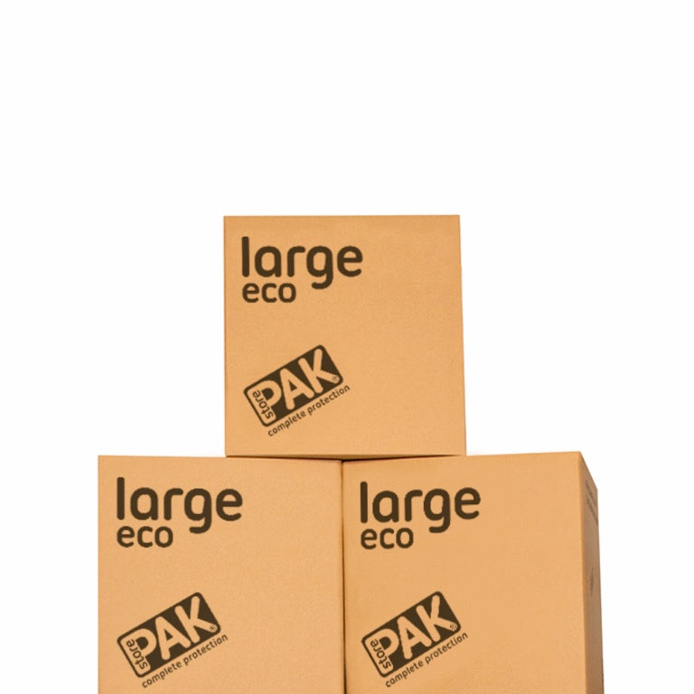 Storepak Large Eco Cardboard Storage Box Pack 3