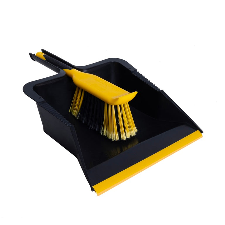 Bulldozer Dustpan & Brush