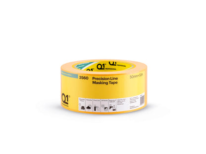 Q1 Precision Line Masking Tape 50mm x 50m