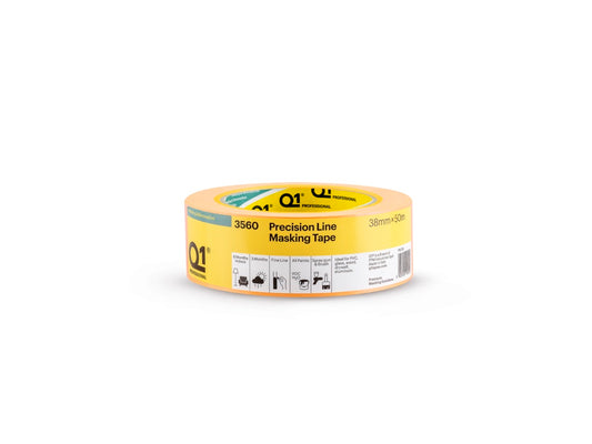 Q1 Precision Line Masking Tape 38mm x 50m