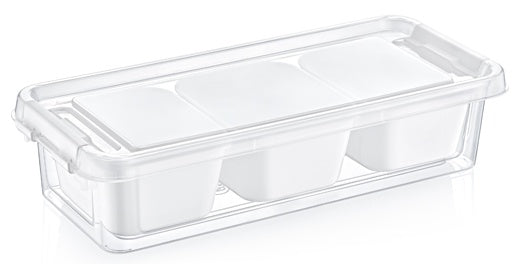 Hobbylife 3 Divider Flat Grand Organiser Box