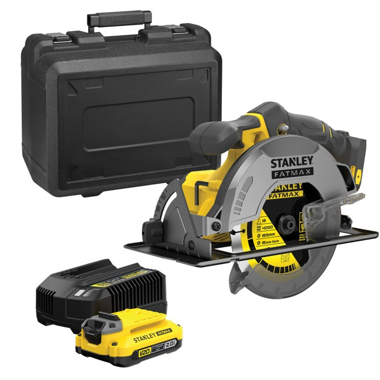 Stanley V20 Brushed 165mm Circular Saw