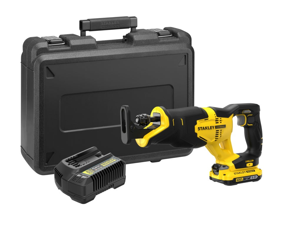 Stanley V20 Brushed Reciprocating Saw Kit