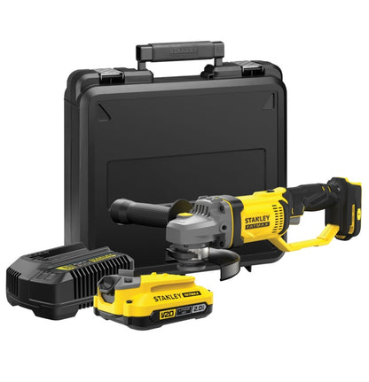 Stanley V20 Angle Grinder Kit 125mm