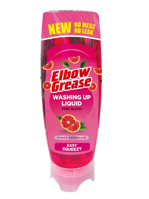 Elbow Grease Washing Up Liquid 450ml Pink Blush