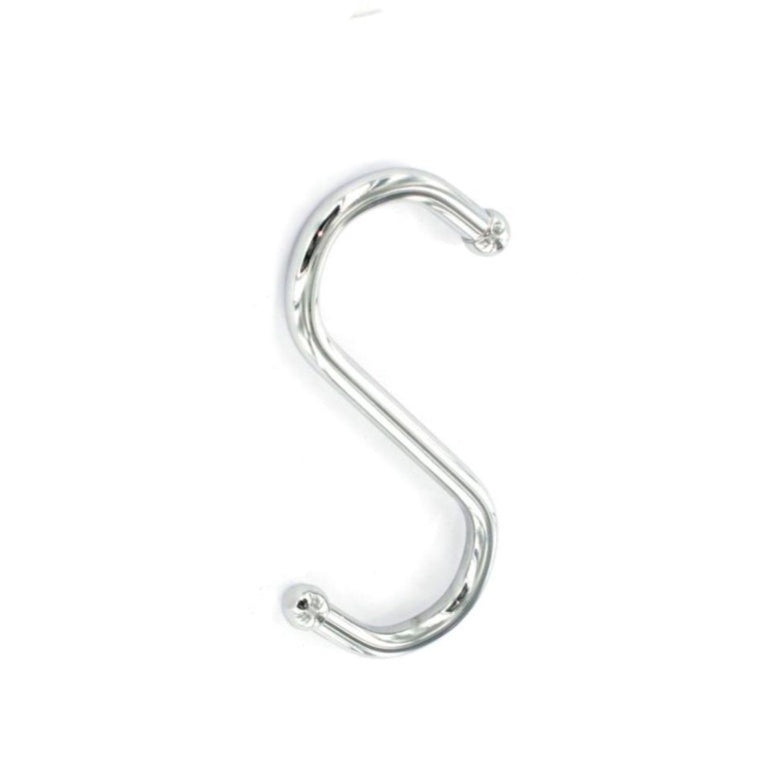 Securpak S Hook W Ball Tip Chrome Plated