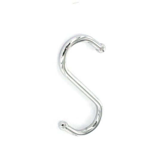 Securpak S Hook W Ball Tip Chrome Plated