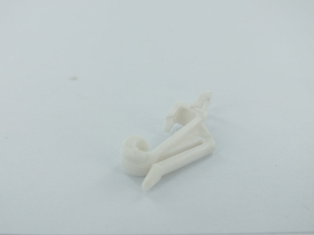 Securpak Curtain Glider White
