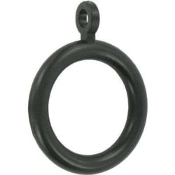 Securpak Curtain Ring Eye Black 35mm