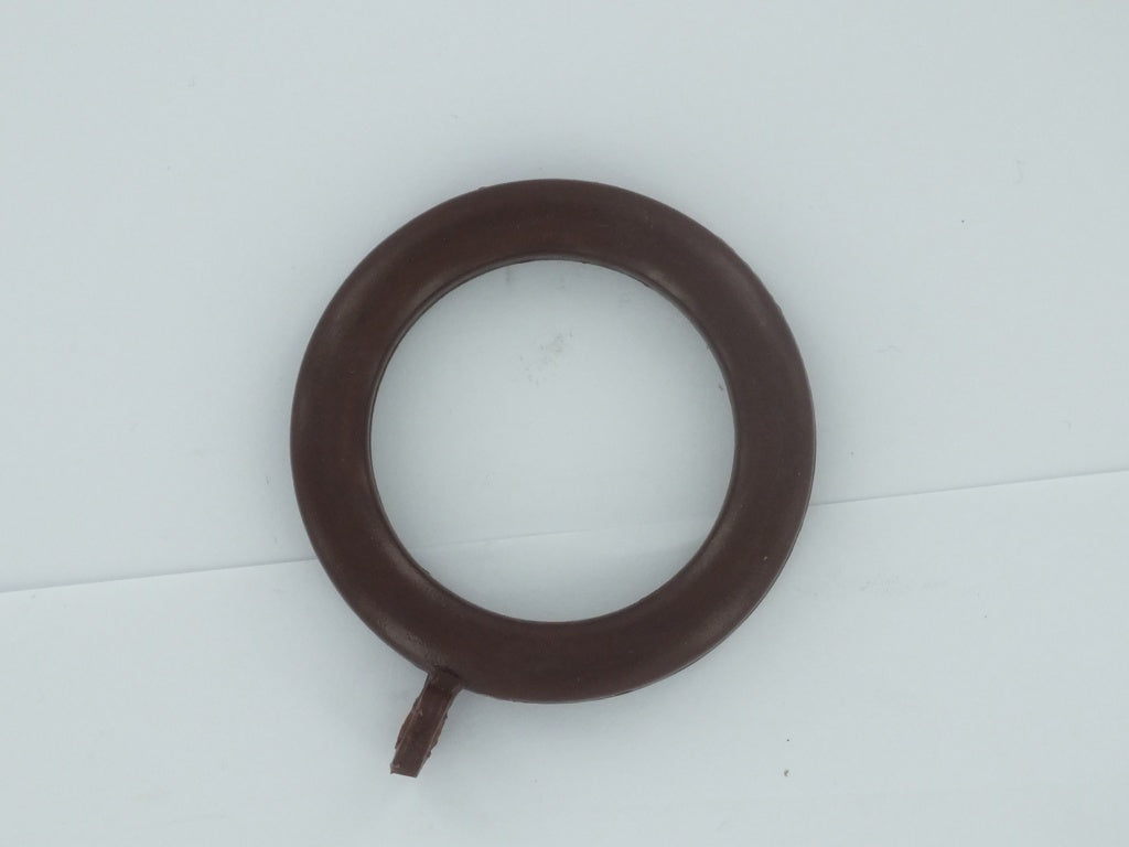 Securpak Curtain Pole Ring Brown ID