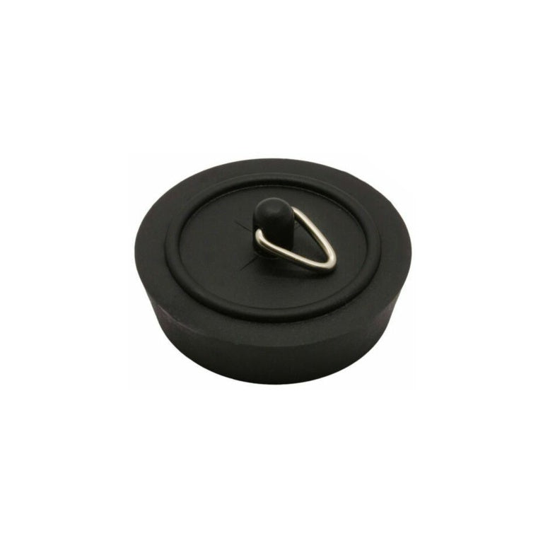 Securpak Sink & Bath Plug Black