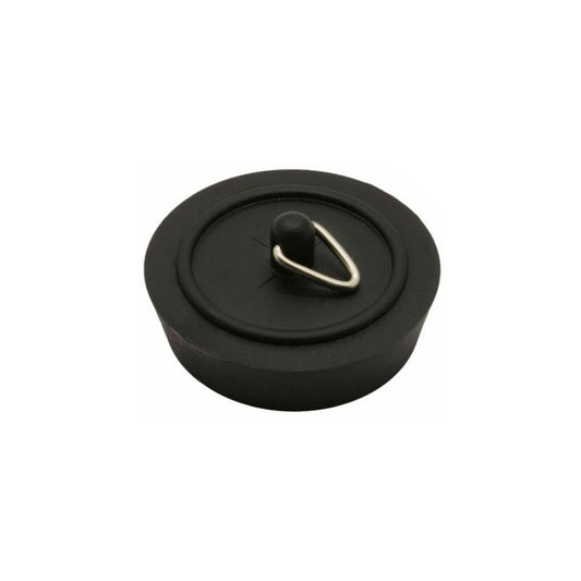 Securpak Sink & Bath Plug Black