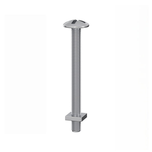 Securpak Roofing Bolt Zp M6x50mm 4 Pack