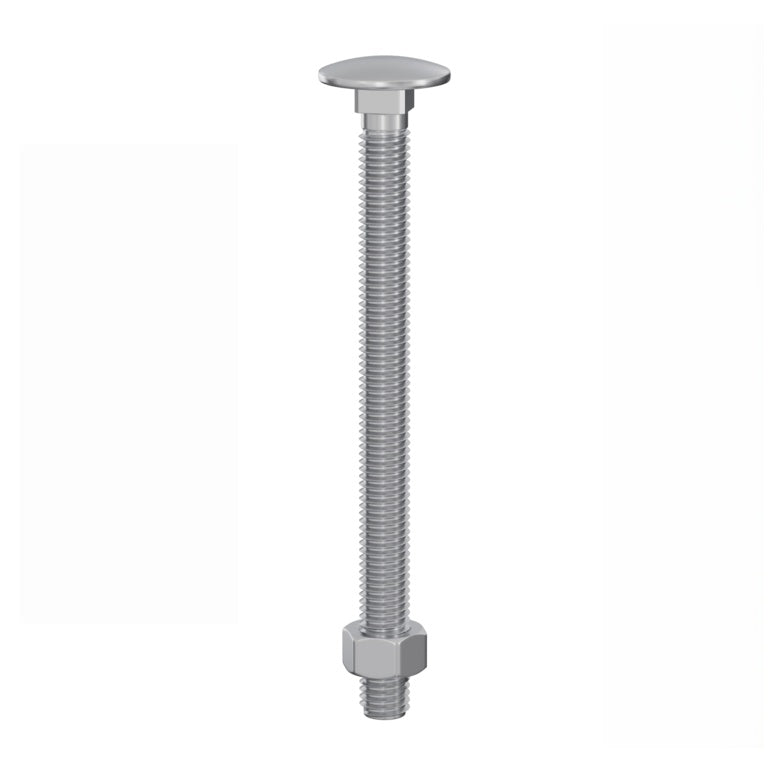 Securpak Carriage Bolts + Nuts