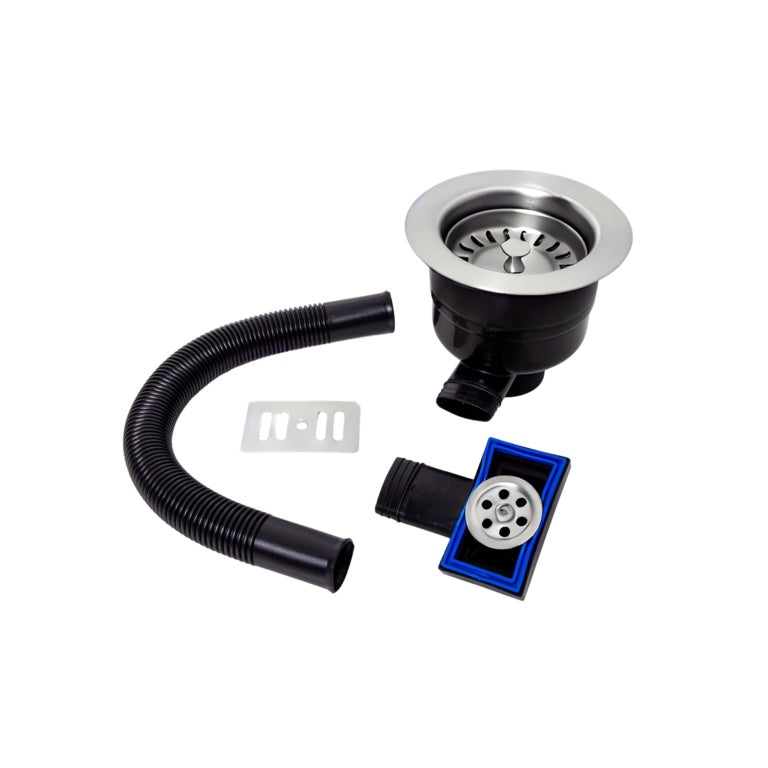 Top Fix Kitchen Sink Strainer Waste With Overflow