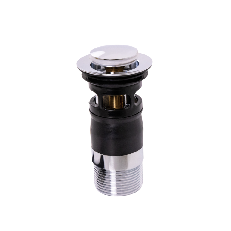 Top Fix Slotted Basin Waste Chrome