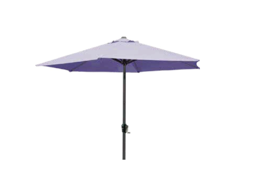 Pagoda Aluminium Crank & Tilt Parasol 2.5m