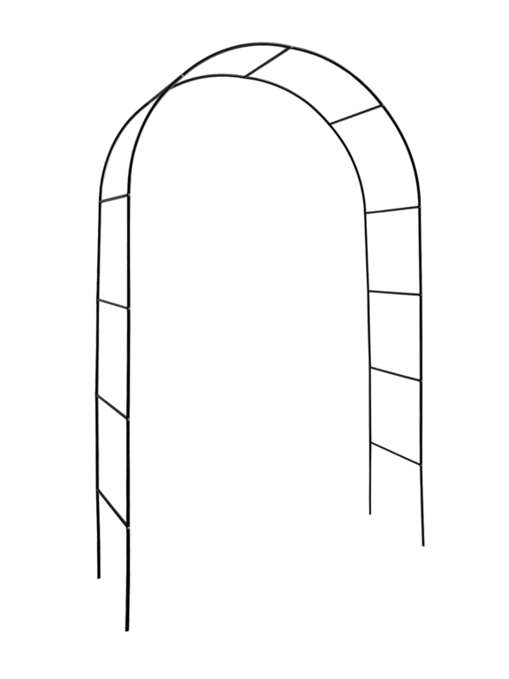 Ambassador Black Garden Arch 2.4m