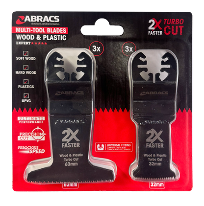 Abracs Wood & Plastic Multi Tool Blade