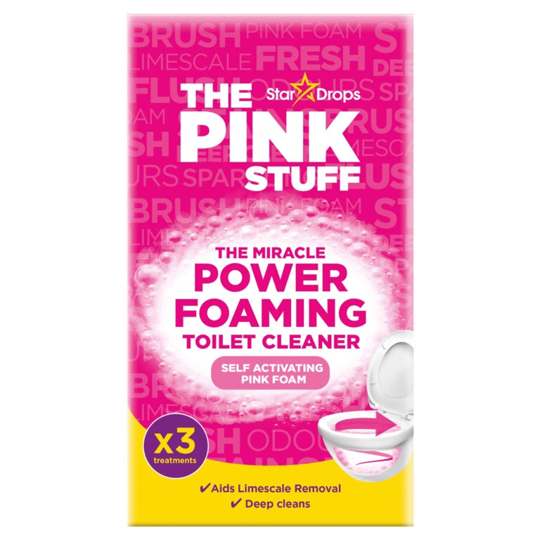 The Pink Stuff Miracle Power Foaming Toilet Cleaner