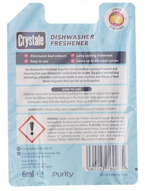 Crystale Dishwasher Freshener