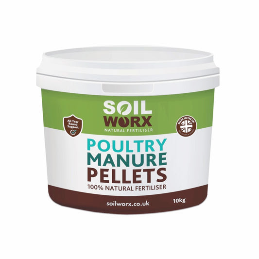 Soilworx Poultry Manure Pellets 10kg Bucket