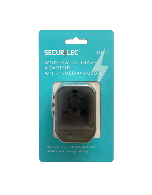 Securlec Universal Global Travel Adapter