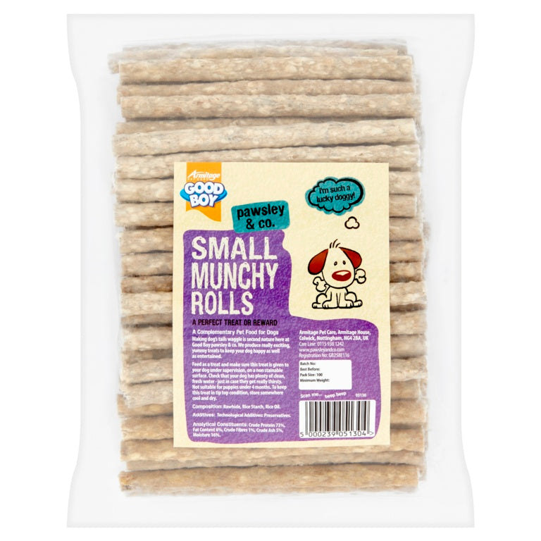 Small Munchy Rolls Natural 5"