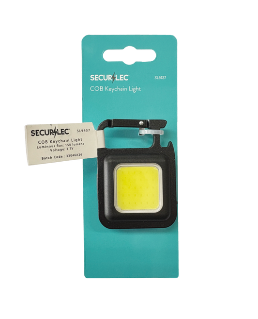 Securlec Rechargeable Cob Keychain Light 160 LEDs