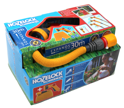 Hozelock Wonderhoze & Multi Spray Gun 30m