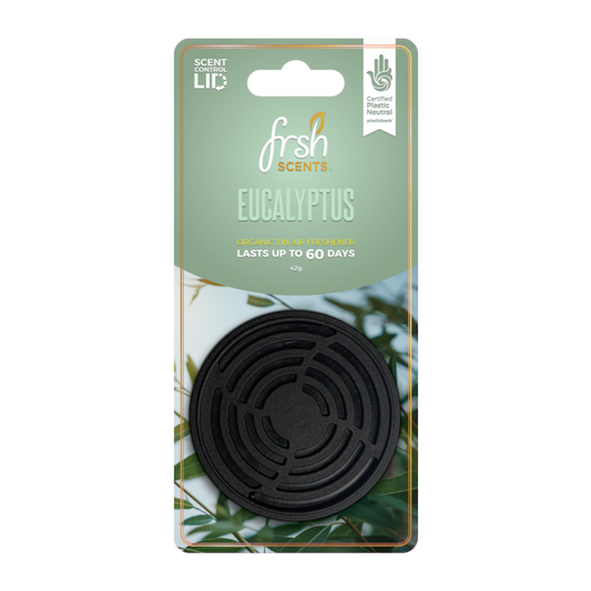 JRP Fresh Tin Air Freshener Carded Eucalyptus