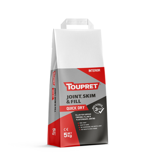 Toupret Joint Skim & Fill Quick Dry 5kg