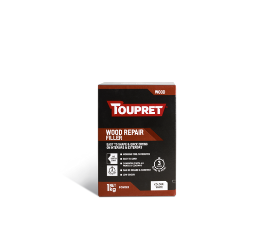 Toupret Wood Repair Filler 1kg White