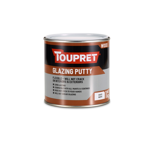 Toupret White Glazing Putty 1kg