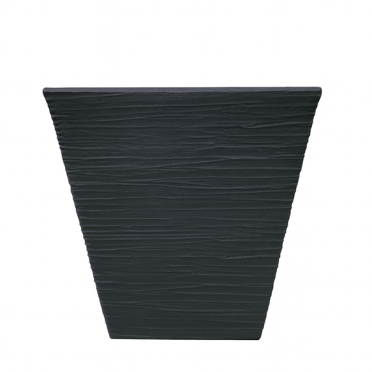 Strata Verona Graphite Small Tapered Square Planter 34cm